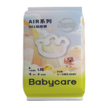 88VIP：babycare 拉拉裤试用装 4片