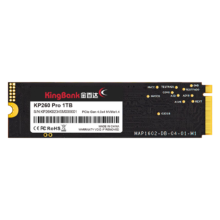 plus:金百达 1TB SSD固态硬盘 M.2接口 NVMe PCIe 4.0x4  读速5000MB/s KP260 Pro系列 美光颗粒
