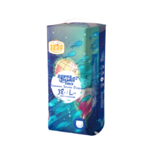 宜婴新梦想家拉拉裤裤超薄透气尿不湿婴儿小内裤式学步裤 小内裤L号38片