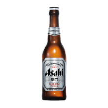 朝日Asahi朝日超爽生啤酒 330ml*24瓶 10.9度 整箱装