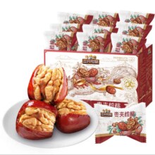 PLUS会员:三只松鼠枣夹核桃礼盒750g
