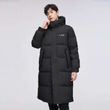 12日10点开始：BOSIDENG 波司登 长款经典加厚情侣款连帽羽绒服