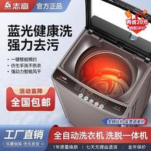 志高全自动洗衣机家用大容量宿舍出租房节能一级能效洗烘一体洗衣