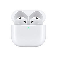 苹果 Apple AirPods 4 半入耳式真无线蓝牙耳机 白色 有线充电
