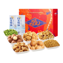 来伊份 新鲜零食优果礼盒 1214g 9袋精选