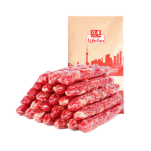 PLUS会员：立丰 中华老字号 优级腊肠 7分瘦 广式香肠熟食腊味500g