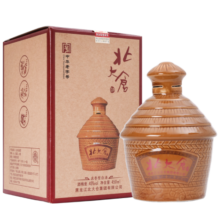 北大仓 【年货送礼】粮仓45度450ML*4瓶整箱装浓香白酒大粮仓口粮酒 45度 450mL 4瓶