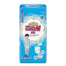 大王（GOO.N）维E新升级拉拉裤宝宝小短裤婴儿尿不湿 新升级拉拉裤XL44片（12-17kg）