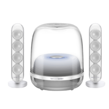 哈曼卡顿（Harman/Kardon） 水晶4 SoundSticks4 桌面蓝牙音箱 电视电脑音响 水晶4 白色【国行】