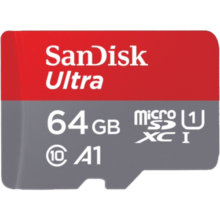 闪迪（SanDisk）TF（MicroSD）内存卡 A1 U1 C10 class10 高速行车记录仪tf卡 监控摄像头 平板 游戏机内存卡 140MB 64G