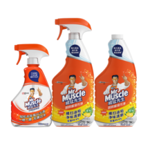 威猛先生（Mr Muscle）油污清洁剂 650g+650g+350g 轻重油污组合 强力去油污