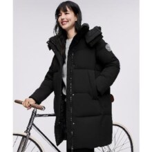 再降价、需首购：BOSIDENG 波司登 90绒 中长款 连帽羽绒服
