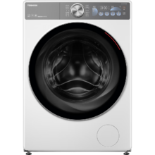 20点、plus会员：东芝 玉兔2.0 DD-107T19BI 全自动滚筒洗衣机10公斤洗烘一体机