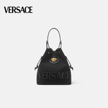 VERSACE 范思哲 女士La Medusa帆布水桶包