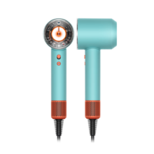 戴森（DYSON）HD16 新一代吹风机Supersonic Nural风筒 电吹风 负离子进口家用新年礼物推荐绿松石 海外版