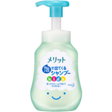 花王（KAO）儿童泡沫洗发水花香型300ml 控油无硅易冲洗日本进口