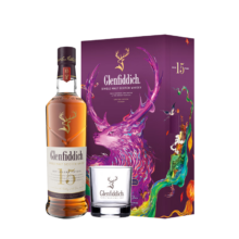 京东百亿补贴、plus会员:格兰菲迪（GLENFIDDICH）核心系列15年单一麦芽威士忌洋酒礼盒700ml苏格兰新年礼盒