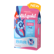 素力高（SolidGold）进口鲜肉美毛爆毛 含Omega 猫咪成猫粮 12磅/5.44kg