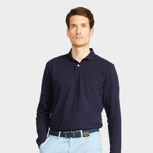 迪卡侬 DECATHLON 男士长袖polo衫 8505713