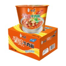 88会员：白象 经典香辣牛肉面106g*12桶