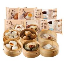 中华老字号，陶陶居 广式早餐（豆沙包/奶黄包/肠粉/糯米鸡/虾饺等 ） 任选5件
