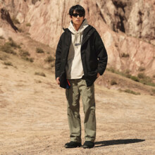 8日0点、PLUS会员：Timberland 添柏岚 户外三合一 连帽冲锋衣 A2J5B 黑色