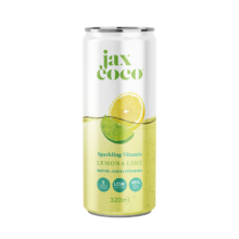 珏士高（jaxcoco）柠檬味维生素气泡水（碳酸饮料）320ml 越南进口