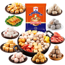 PLUS会员：兴威（XINGWEI）合家乐火锅丸子组合1kg*5件