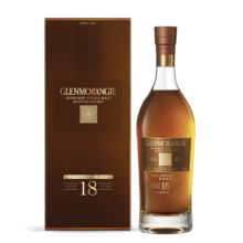 格兰杰（Glenmorangie）洋酒 18年 苏格兰高地单一麦芽威士忌700ml 年货送礼