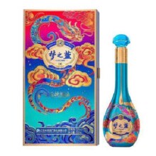 预售：洋河梦之蓝 蛇年生肖酒 52度 550ml 单瓶装 绵柔浓香型