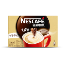 雀巢（Nestle）咖啡粉1+2奶香速溶三合一冲调饮品30条450g王安宇推荐