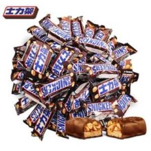 SNICKERS 士力架 花生夹心巧克力 1000g