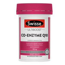 Swisse斯维诗 辅酶Q10胶囊150mg  强健心肌保护心脏心脑血管 50粒/瓶