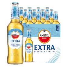 喜力旗下  红爵Extra啤酒460ml*12瓶 整箱装