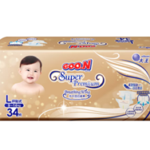 GOO.N 大王 光羽宝宝纸尿裤  L34片