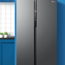 Midea 美的对开门一级能效变频节能风冷无霜家用电冰箱 550升BCD-550WKPZM(E）