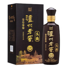 PLUS会员、需首购：LUZHOULAOJIAO 泸州老窖 头曲 柔和2017 蓝花瓷版 52%vol 浓香型白酒 500ml 单瓶装*2件