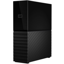 西部数据（WD）移动硬盘MY BOOK桌面存储3.5英寸大容量机械硬盘外接USB3.0 硬件加密 兼容mac 官方标配 8TB 【WDBBGB0080HBK】