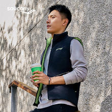 88VIP会员：saucony 索康尼 男子跑步运动保暖马甲气凝胶