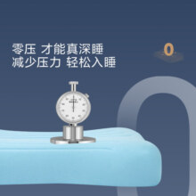 罗莱家纺 零压深睡枕 记忆枕护颈枕芯慢回弹记忆棉A类标准酒店枕头 A类抗菌零压深睡枕-男款 科学分区护颈