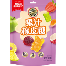 PLUS会员、需首购：徐福记 果汁橡皮糖 混合口味 袋装180g