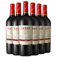 长城 耀世东方 特藏8橡木桶解百纳干红葡萄酒 750ml*6瓶 整箱装