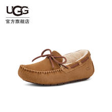 UGG 秋季女士舒适平底低帮蝴蝶结一脚蹬休闲豆豆鞋乐福鞋 1107949