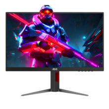 AOC 23.8英寸显示器 IPS 广色域 180Hz 1ms HDR Mode 直男小钢炮 人体工学支架 宙斯盾系列24G4 【爆】原生180Hz FastIPS款 24G4