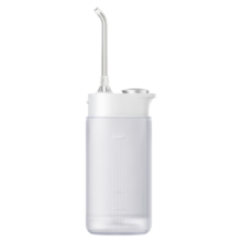 米家小米便携式冲牙器洗牙器水牙线 F400白色 云感伞射机身收纳喷嘴4挡冲牙模式 新年礼物推荐