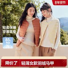 凑单+礼金+服饰劵47 女士轻薄羽绒马甲