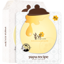 春雨（Papa recipe）白色蜂蜜提亮焕白面膜10片/盒 白春雨 亮白肌肤 抗糖去黄气