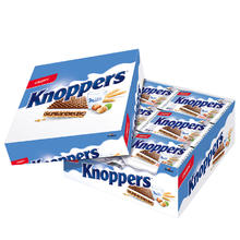 88VIP会员：优立享 Knoppers 德国进口饼干牛奶榛子巧克力威化600gX1盒（送礼袋）