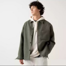 Uniqlo 优衣库 男装双面呢衬衫式茄克外套 多款可选