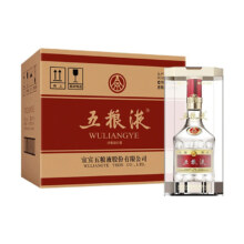 五粮液 普五第八代 浓香型白酒 52度 500ml*6瓶 整箱装